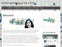 Tablet Screenshot of anjalikausar.com